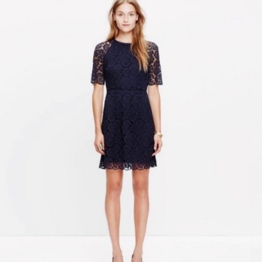 Madewell Magnolia lace eyelet dress